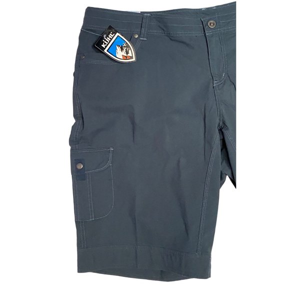 Kuhl Splash Women's Size 22W Stone Blue Cargo Shorts 44" x 13" NWT - Picture 2 of 11